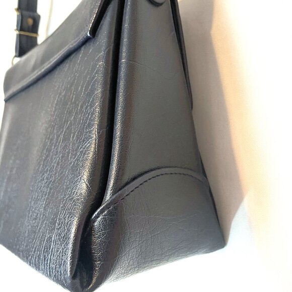 Vintage Navy Blue Weymouth American Handbag 1960's Made in England - Picture 8 of 11